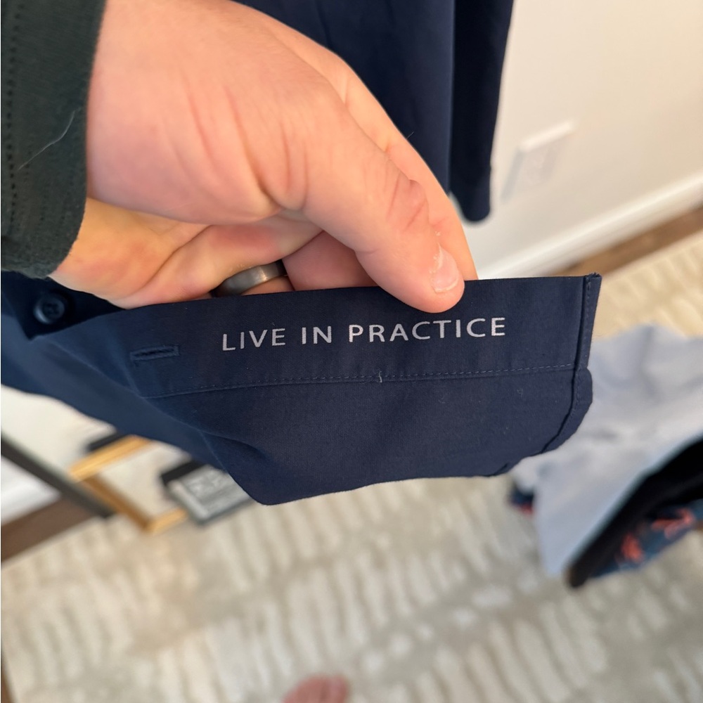 Lululemon Dark Blue Button Down. - image 3